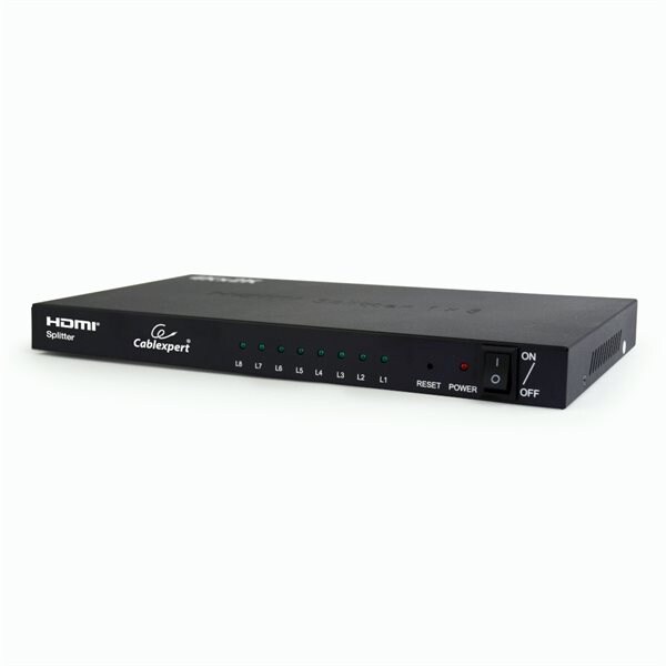 Cablexpert HDMI-splitter 8 porter