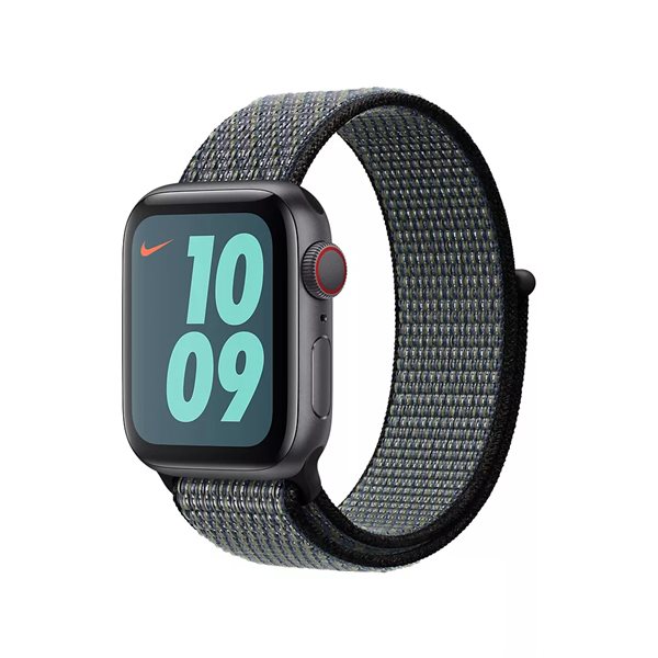 Bilde av Apple Watch Nike Sport Loop 40mm - Indigo/lime Armbånd