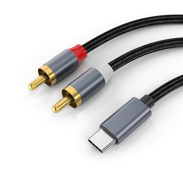 Bilde av Usb-c Til Rca-kabel 1,2m