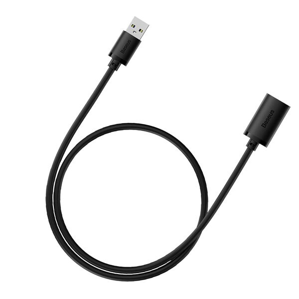 Bilde av Baseus usb 2.0 Forlengelseskabel 50cm - Sort