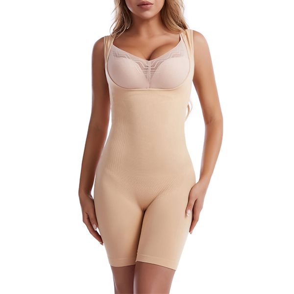 Shapewear One-Piece Biker XS/S - Beige