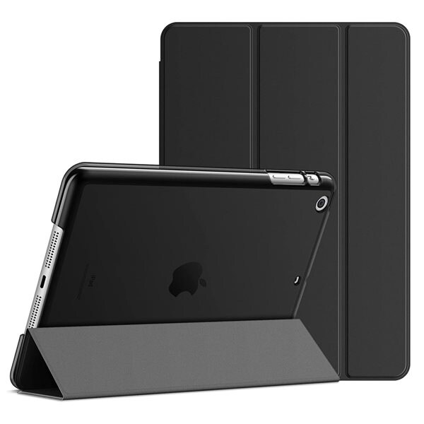 Trifold Deksel med stativ til iPad Mini / Mini 2 / Mini 3 - Svart