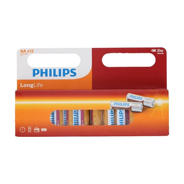 Bilde av Philips Longlife Aa-batteri 12-pak