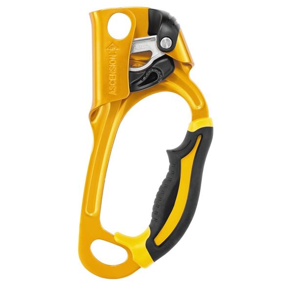 Petzl Ascension B17ARA Ascender for høyre hånd - Svart/Gul