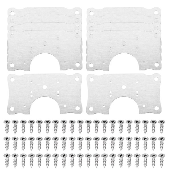Reparasjonsplate for hengsler 90x50mm 10-pak
