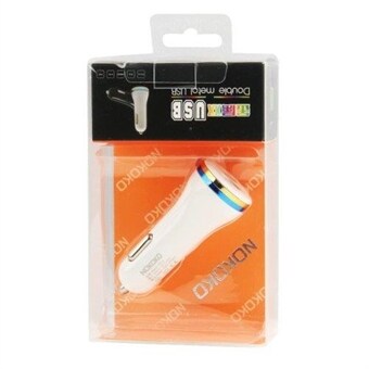 Dobbel Billader 2.1A + 1.0A 5V Kjøp på 24hshop.no Dobbel Billader 2.1A + 1.0A 5V Kjøp på 24hshop.no