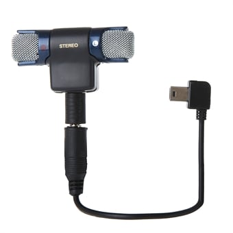Ekstern Mini mikrofon til GoPro HERO Kjøp på 24hshop.no Ekstern Stereo Mikrofon GoPro HERO Camera Kjøp på 24hshop.no