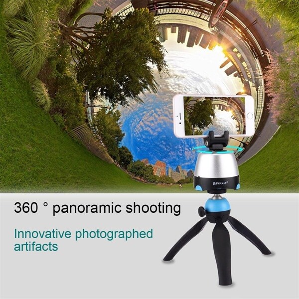 Kamerastativ 360 grader Panorama 3D rotering Kamera Mobil Kamerastativ 360 grader Panorama 3D rotering Kamera Mobil
