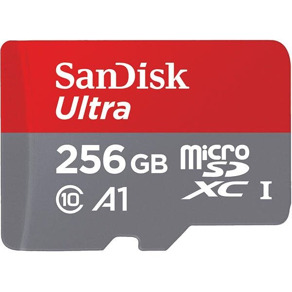 Bilde av 256gb Sandisk Ultra Microsdxc Class 10 Uhs-i A1