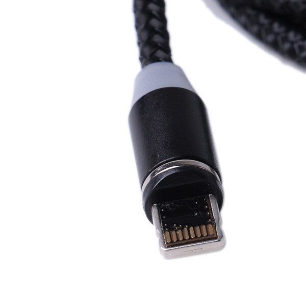 Magnetisk ladekabel til Mobiltelefon iPhone + Micro Usb + Usb Type C Magnetisk ladekabel til Mobiltelefon iPhone + Micro Usb + Usb Type C
