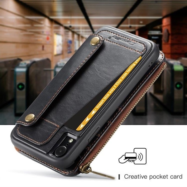 CaseMe 011 Lommebokdeksel iPhone XR Svart Kjøp på 24hshop.no CaseMe 011 Lommebokdeksel iPhone XR Svart Kjøp på 24hshop.no