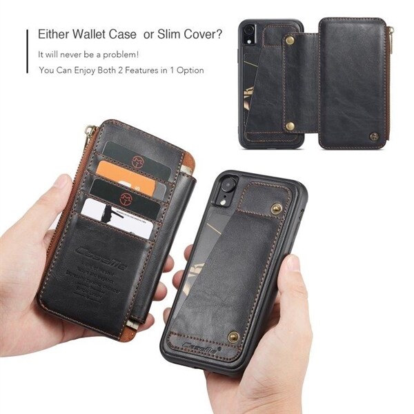 CaseMe 011 Lommebokdeksel iPhone XR Svart Kjøp på 24hshop.no CaseMe 011 Lommebokdeksel iPhone XR Svart Kjøp på 24hshop.no