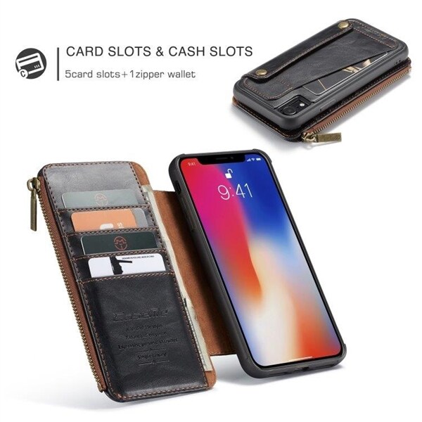 CaseMe 011 Lommebokdeksel iPhone XR Svart Kjøp på 24hshop.no CaseMe 011 Lommebokdeksel iPhone XR Svart Kjøp på 24hshop.no