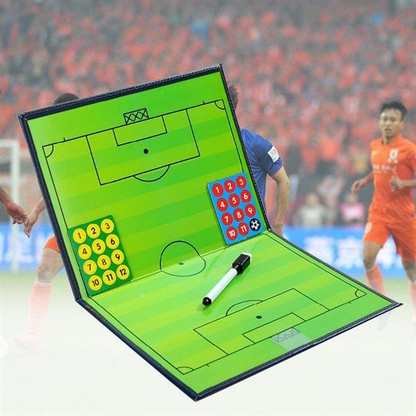 Bilde av Magnetisk Taktiktavla Fotboll Vikbar
