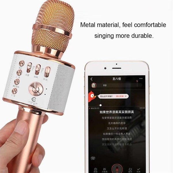 Trådløs Bluetooth karaoke mikrofon Kjøp på 24hshop.no Bluetooth Karaoke Mikrofon iPhone Android Kjøp på 24hshop.no