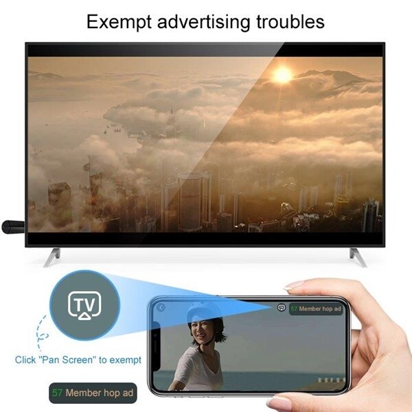 K6SE MiraScreen Dongle 2.4G WiFi 1080P HDMI Kjøp på 24hshop.no Polaroid Bluetooth tastatur Kjøp på 24hshop.no