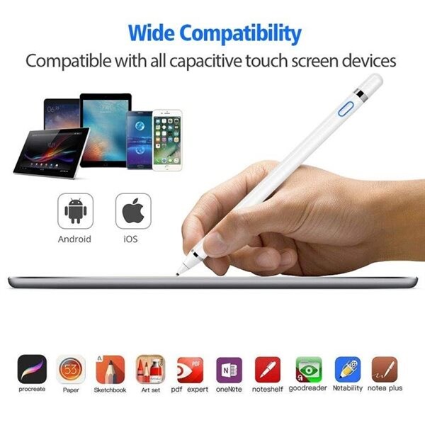 1.4mm Høyfølsom Stylus Penn til iPad, iPhone, Galaxy 1.4mm Høyfølsom Stylus Penn til iPad, iPhone, Galaxy