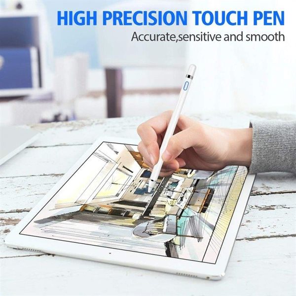 1.4mm Høyfølsom Stylus Penn til iPad, iPhone, Galaxy 1.4mm Høyfølsom Stylus Penn til iPad, iPhone, Galaxy