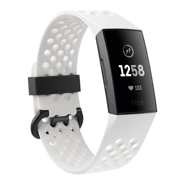 Fitbit Charge 3 Special Edition Hvit Kjøp på 24hshop.no Lader Fitbit Charge 3 Kjøp på 24hshop.no