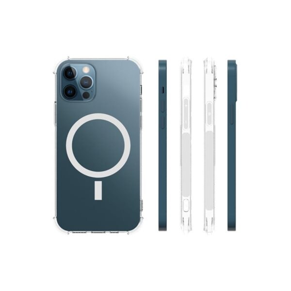 Slagsikkert Mobildeksel Til Iphone 12 Pro Max Gjennomsiktig Kjop P