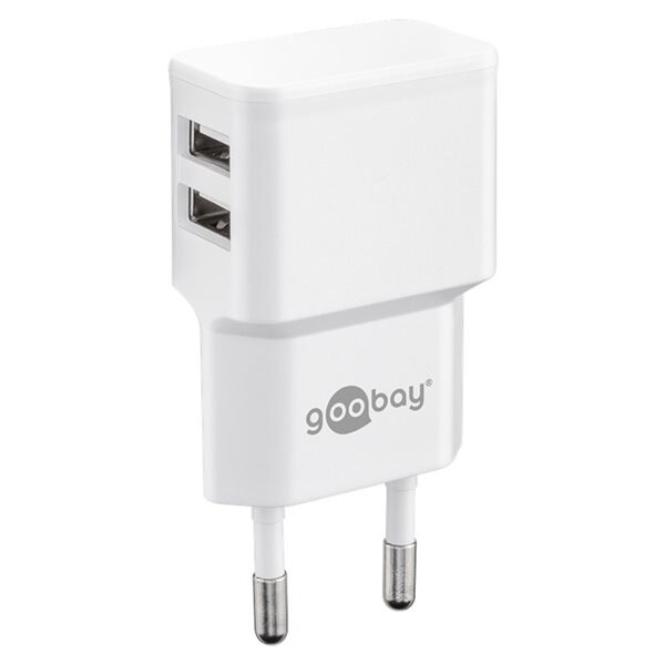 Goobay Dual USB-Lader 2,4A 12W