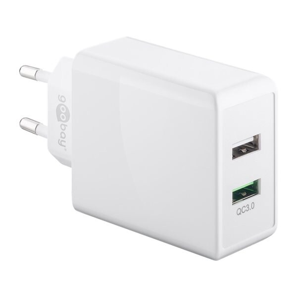 Goobay Dual USB-Lader QC3.0 28W