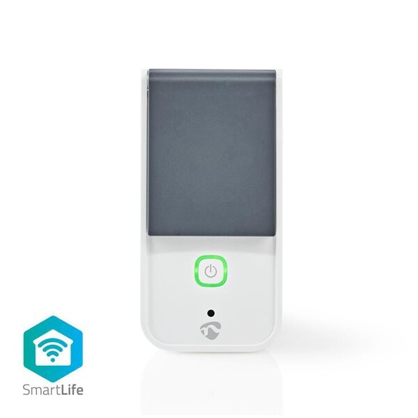 Nedis SmartLife Smart Plug Wi-Fi Power meter 3680W Hvit