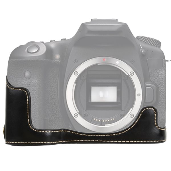 Bunnbeskyttelse i PU-skinn Canon EOS 90D Sort