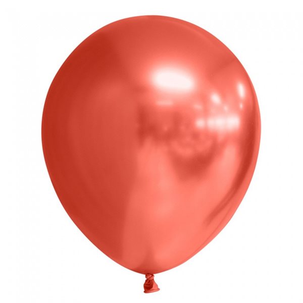 Reflekterende ballong Rød 6-pakning