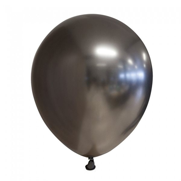 Reflekterende ballong Grå 6-pakning