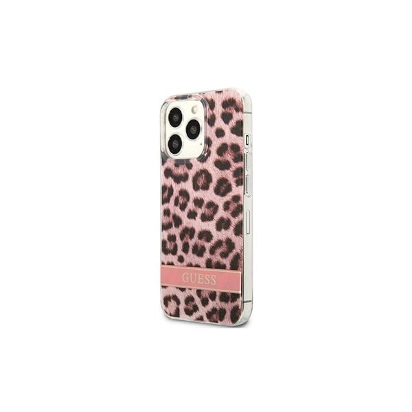 Bilde av Guess Deksel Til Iphone 13 Pro Max 6,7" - Leopard/rosa