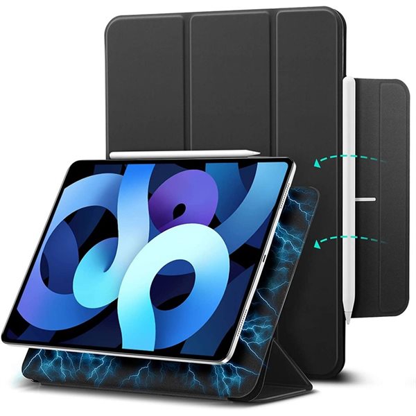 iPad Air (2022/2020) Rebound Magnetic Deksel - Svart