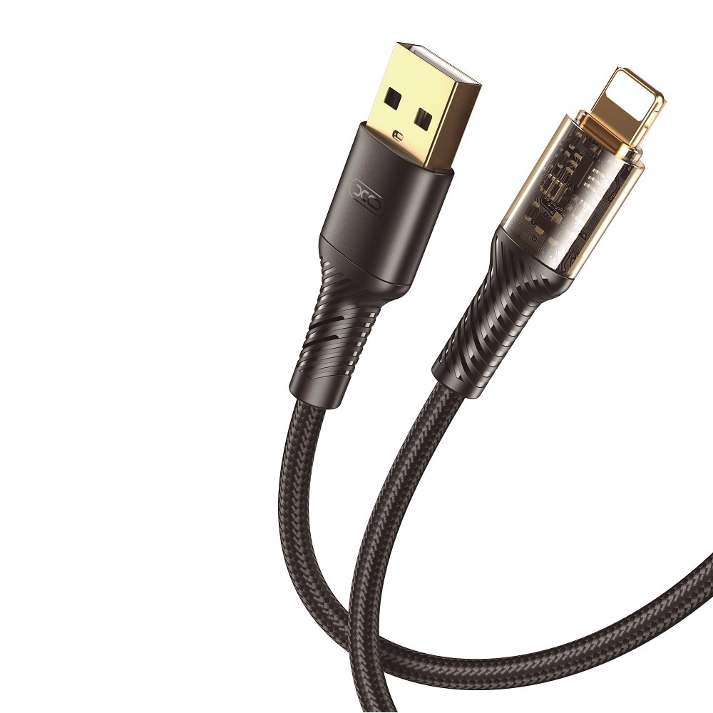 XO USB-Kabel NB229 USB - Lightning 1m 2,4A - Sort