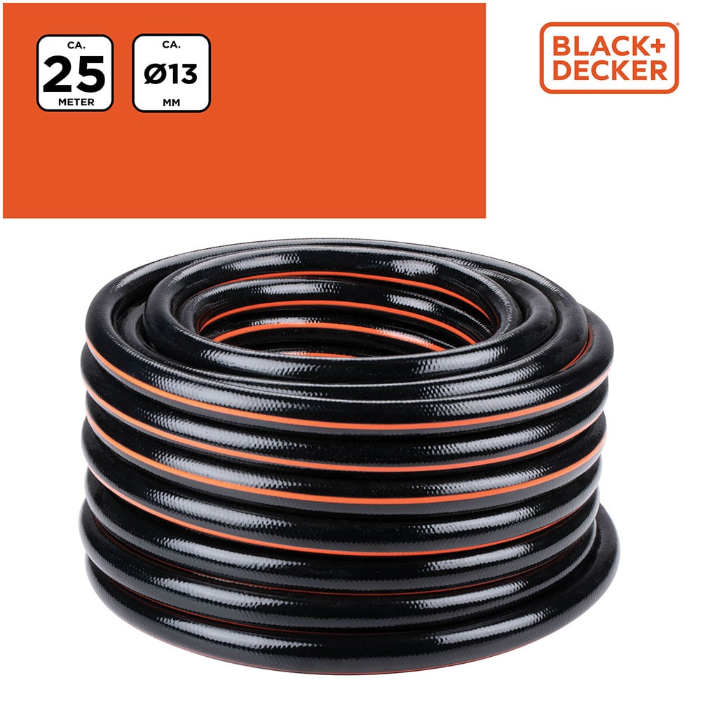 Black+Decker Vannslange 19mm x 25m