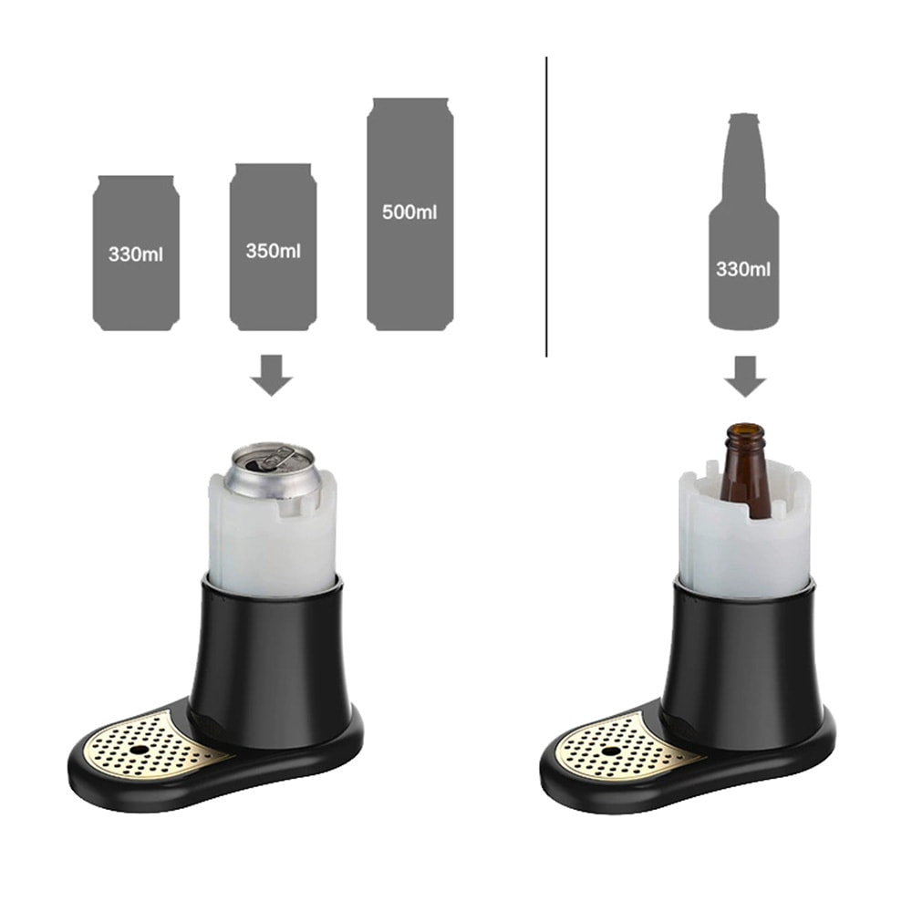 Ølkran for boksøl / boksdispenser / drikkedispenser / drikkekran / tapp for 330–500 ml boks