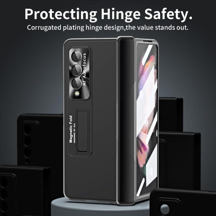 Deksel til Samsung Galaxy Z Fold3 5G - Sort