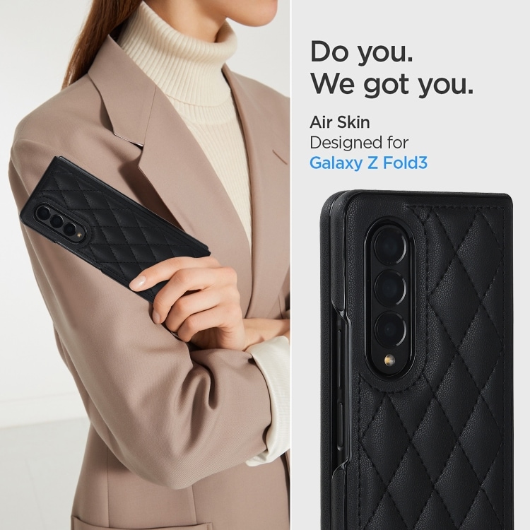 Beskyttelse med kunstskinn for Samsung Galaxy Z Fold4