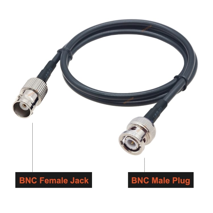 BNC-Kabel RG58 Hunn til Hann 10m