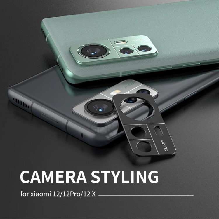 Kameradeksel for Xiaomi 12 – Slitesterk aluminiumsbeskyttelse mot riper