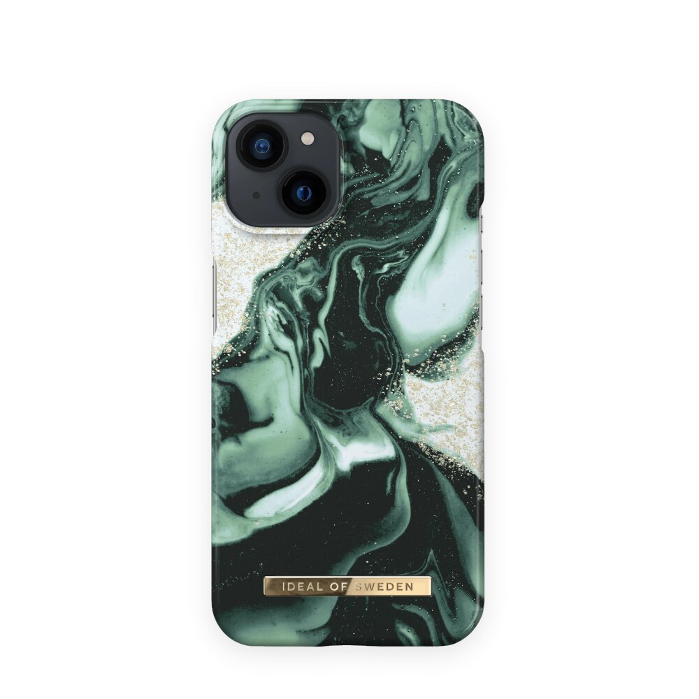 IDEAL OF SWEDEN Mobildeksel Golden Olive Marble til iPhone 13