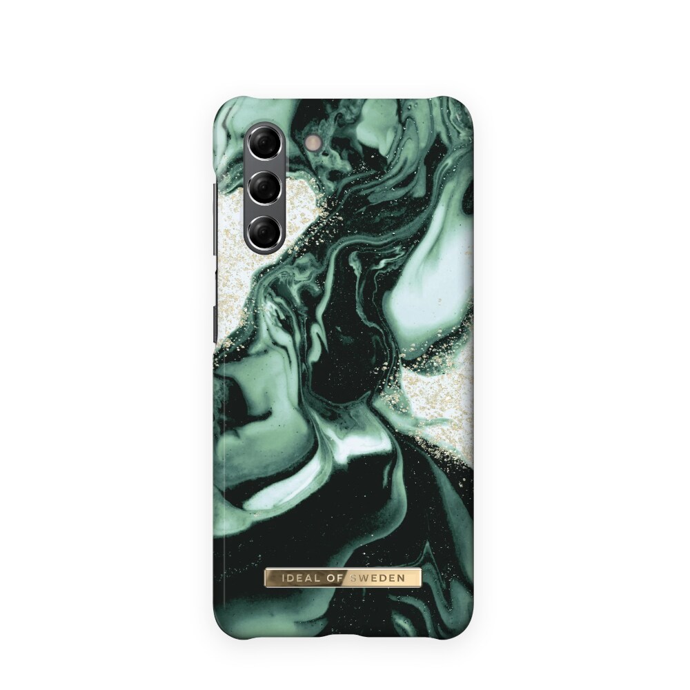 IDEAL OF SWEDEN Mobildeksel Golden Olive Marble til Samsung Galaxy S21