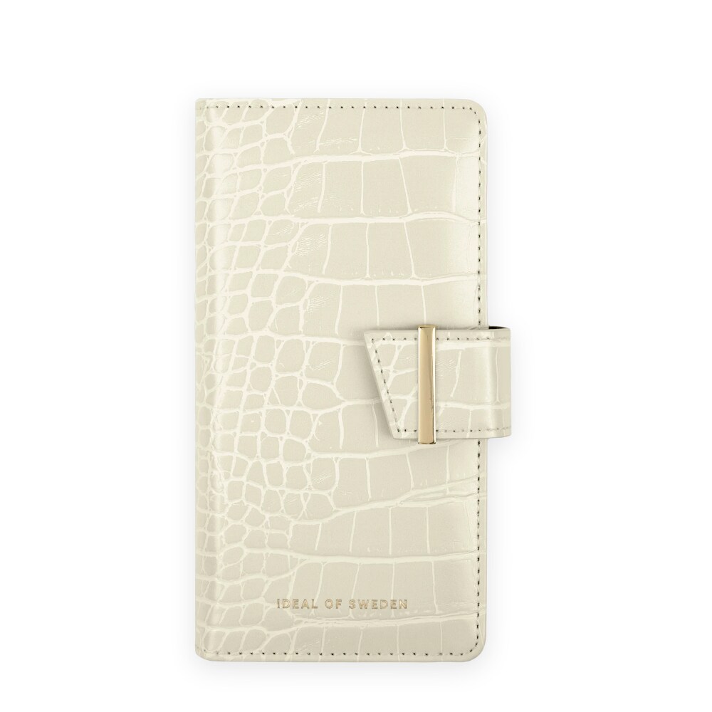 IDEAL OF SWEDEN Cora Lommebokdeksel Beige Croco til iPhone 13/14