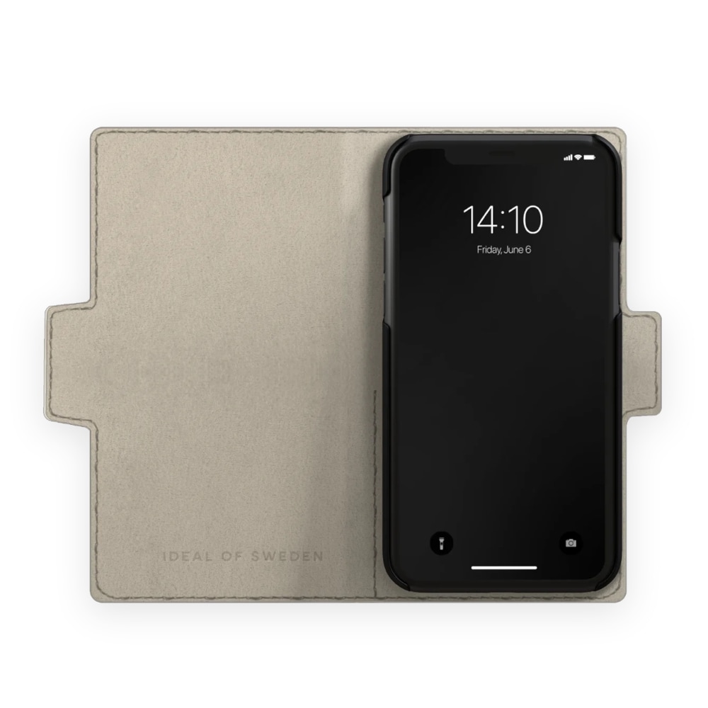 IDEAL OF SWEDEN Lommebokdeksel Khaki Croco til iPhone 12 mini