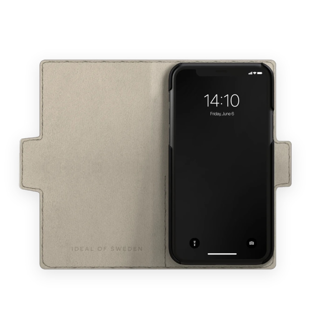 IDEAL OF SWEDEN Lommebokdeksel Khaki Croco til iPhone 12 Pro Max
