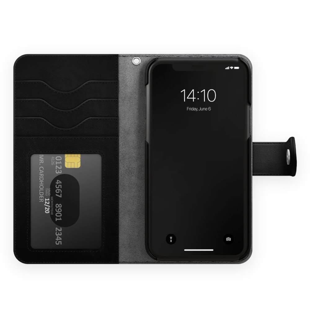 IDEAL OF SWEDEN Lommebokdeksel Magnet Wallet+ Black til iPhone 13/14