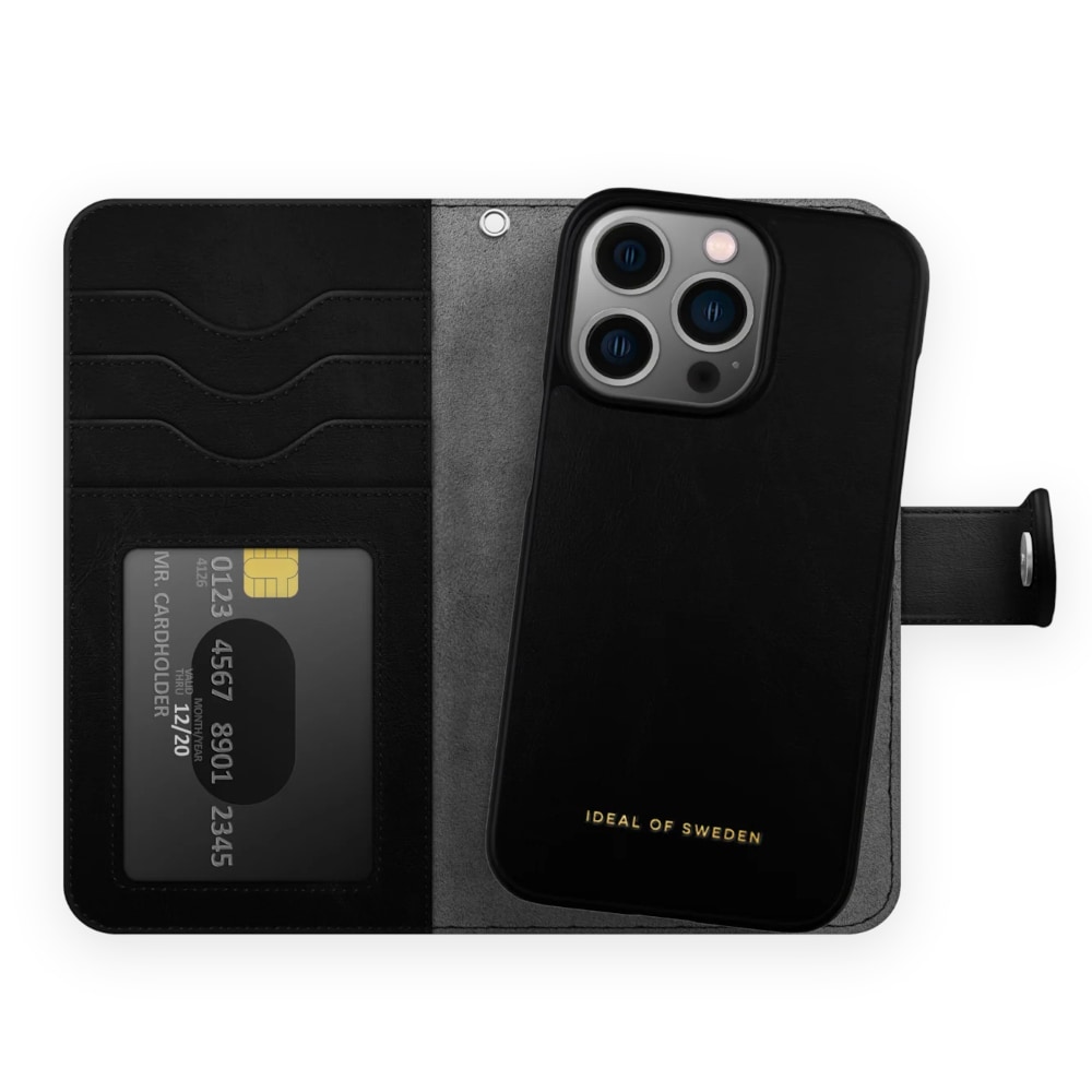 IDEAL OF SWEDEN Lommebokdeksel Magnet Wallet+ Black til iPhone 14 Pro