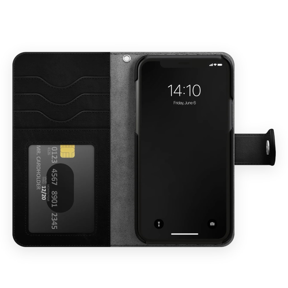 IDEAL OF SWEDEN Lommebokdeksel Magnet Wallet+ Black til iPhone 14 Pro Max