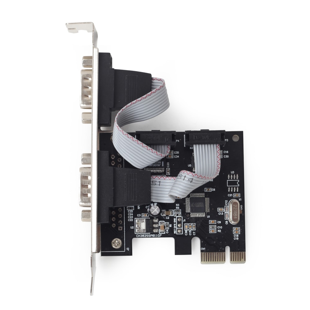 Gembird PCI-Express RS232 Kortadapter med 2 porter