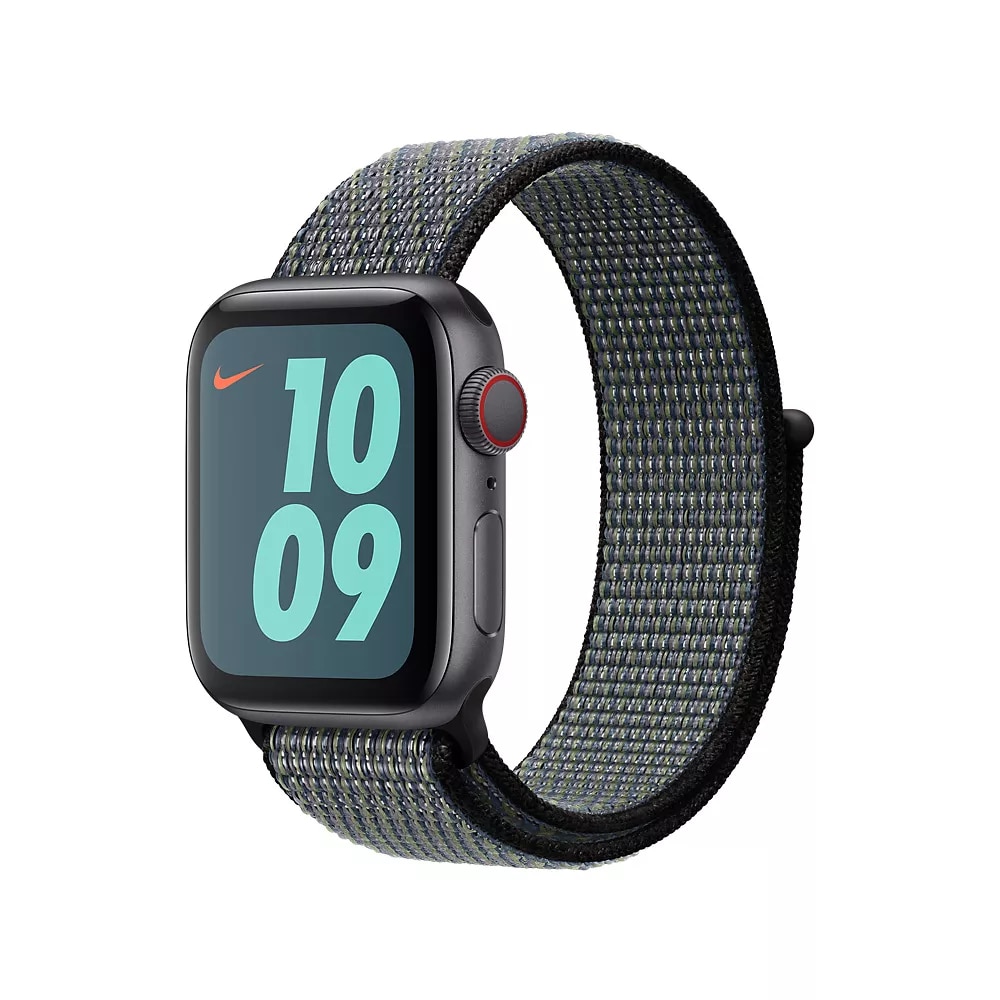 Apple Watch Nike Sport Loop 40mm - Indigo/Lime armbånd
