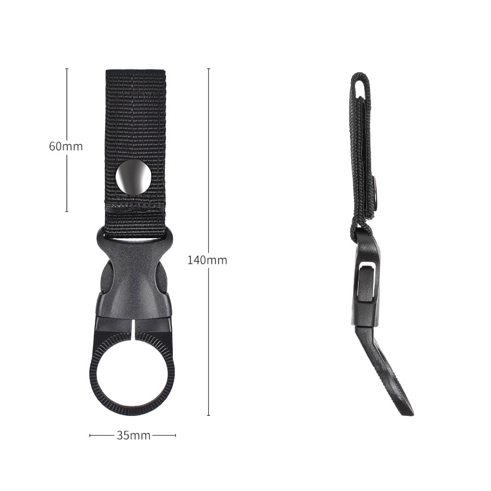 Flaskeholder for Ryggsekk eller Bukse – Praktisk Klips for Vannflasker